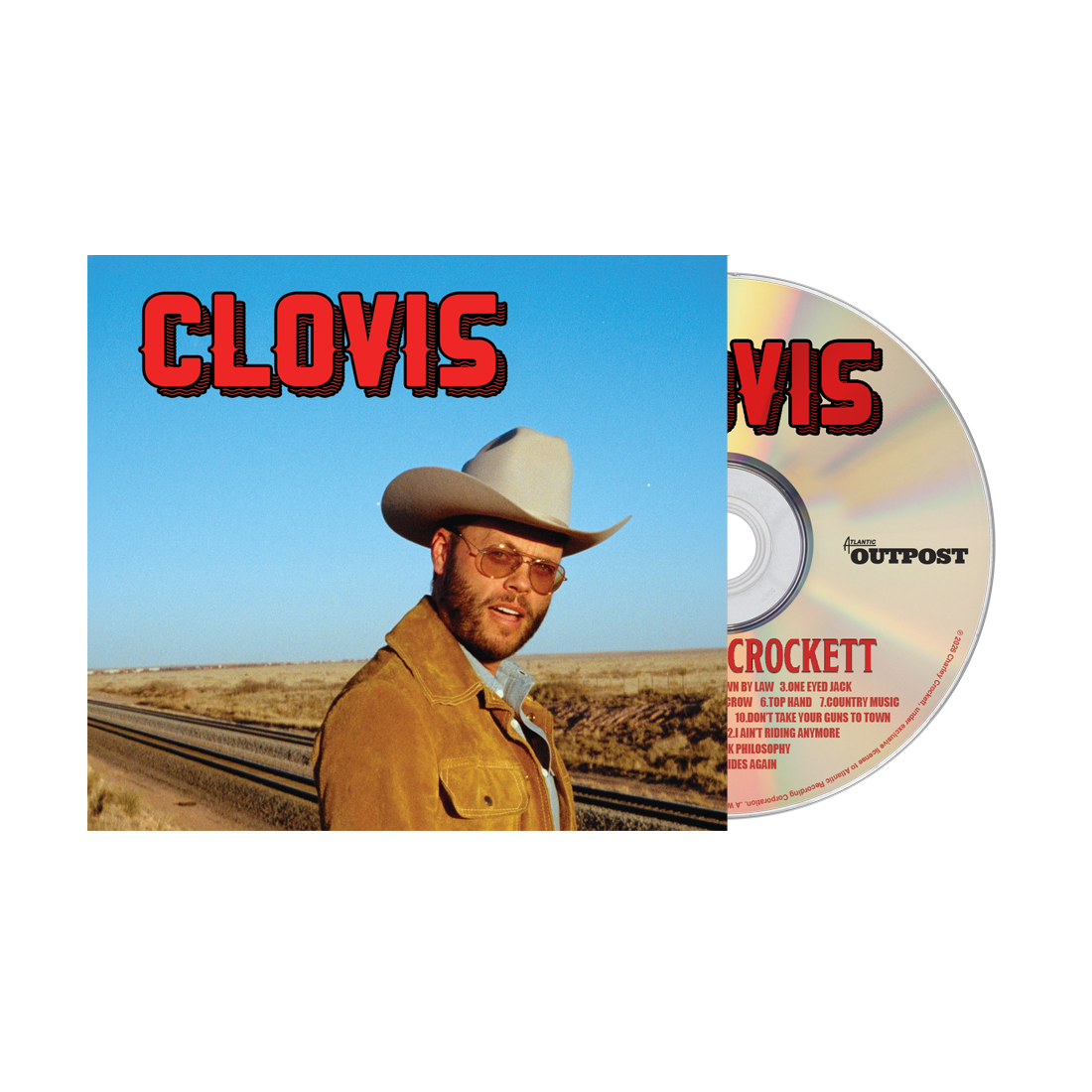 Clovis (Official Digipak CD) – Charley Crockett