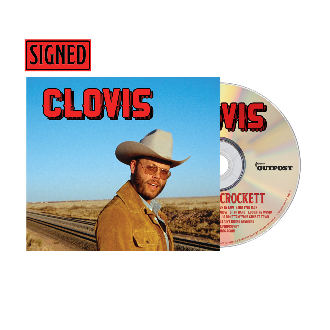 Clovis (Official Signed Digipak CD)